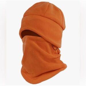 CYPERROCK Winter Beanie Hat Scarf Set with Ear Flaps for Men Women Knit Fleece